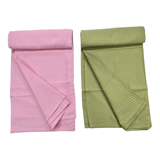 Supreme Cotton Bath Towels | Light Weight Turkish Style Colorful Plain Bath Towels for Men | (30 X 65 CM, Large Size) Absorbent & Plain Pattern Towels