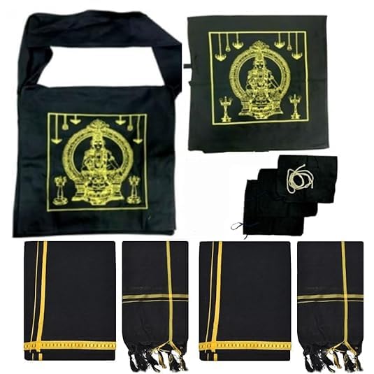 Combo of Sabarimala Cotton Irumudi Zip Bag