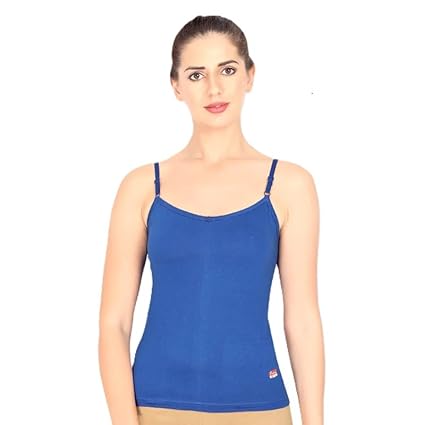 Prithvi® Joshi Slip (Adjustable Strap) for Girls & Women's/Camisole - # Multicolour # Premium Wear # Colour May Vary # for Girls & Women's/Camisole # PACK OF 5