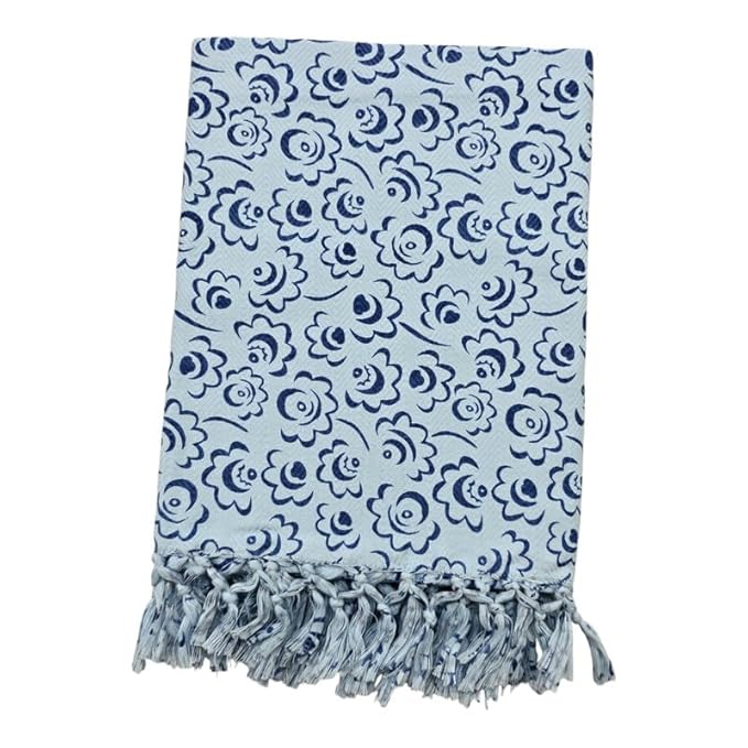 Bath Premium Cotton Towels | Light Weight Turkish Style Stripe Bath Towels for Men | (30 X 65 CM, Large Size) Plush & Color Print Pattern Towels