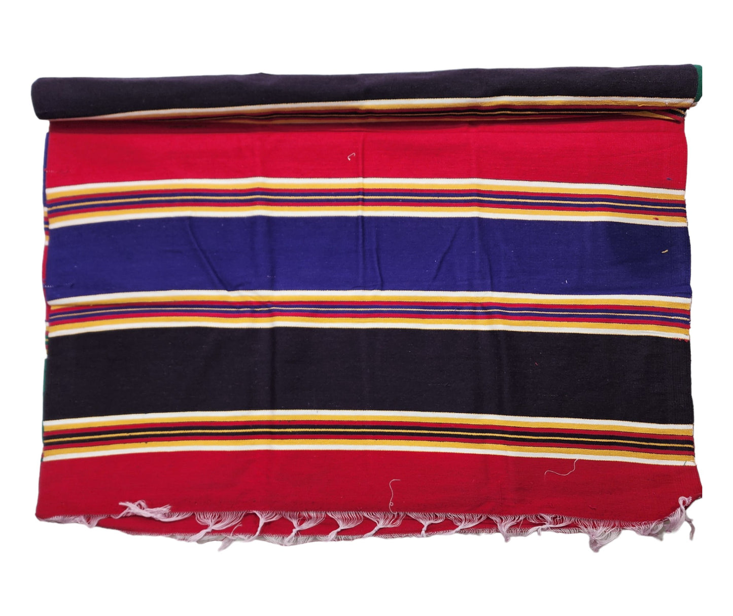 Bhavani Solapuri Cotton Carpet Jamakkalam/Carpet/Rug/Yoga mat/Galicha/Dari/Satranji/Multicolour