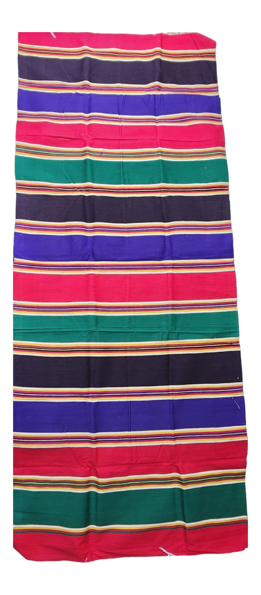 Bhavani Solapuri Cotton Carpet Jamakkalam/Carpet/Rug/Yoga mat/Galicha/Dari/Satranji/Multicolour