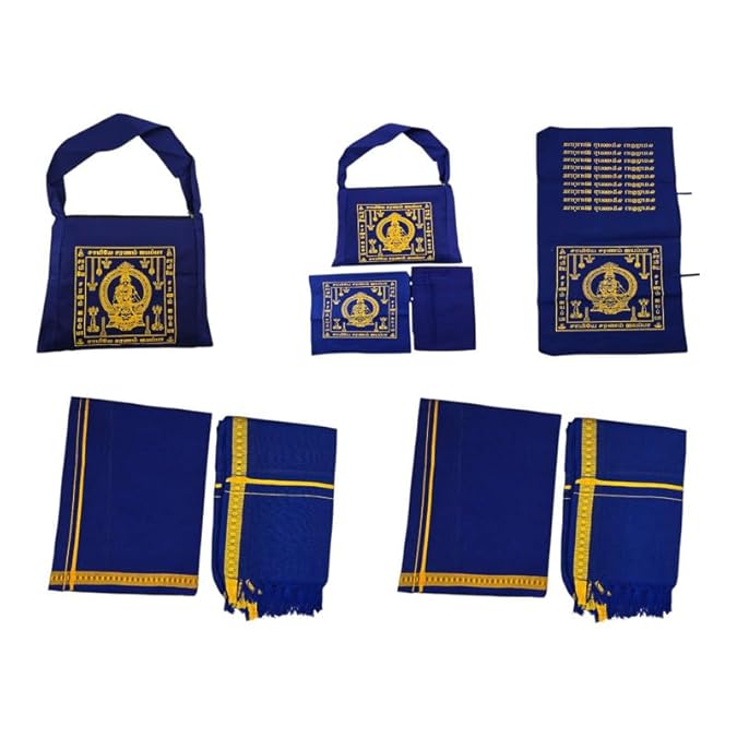 Combo of Sabarimala Cotton Irumudi Zip Bag