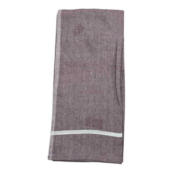 Kerala Traditional Cotton Bath Towel/Thorthu | Light Weight Kerala Thorth & Stitched Towels for Men | (30 X 65 CM, Large Size) Plain Pattern Towels