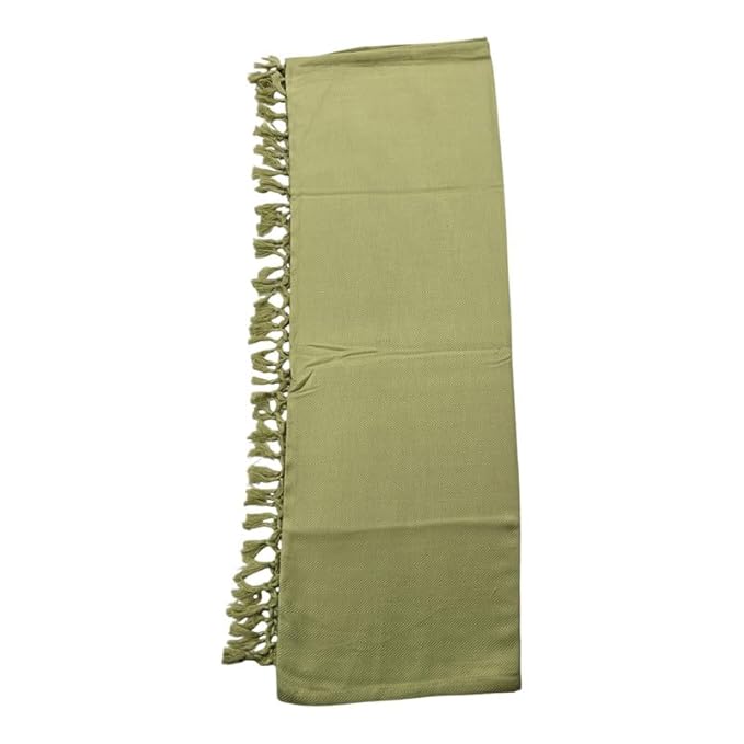Bath Towels for Men | (30 X 65 CM, Large Size) Plush & Solid Pattern Towels Bath Premium Plain Cotton Towels | Light Weight Turkish Style Str