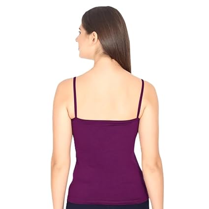 Prithvi® Joshi Slip (Adjustable Strap) for Girls & Women's/Camisole - Pack of 3# Multicolour # Premium Wear # Colour May Vary #