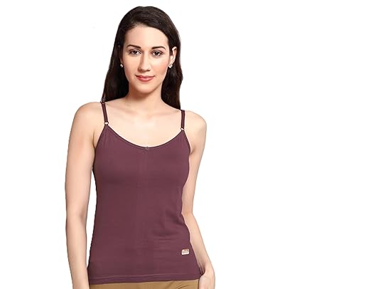 Prithvi® Joshi Slip (Adjustable Strap) for Girls & Women's/Camisole - Pack of 3# Multicolour # Premium Wear # Colour May Vary #