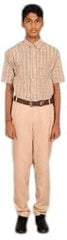 School Uniform - Pant for Boys, Cotton Shorts, Elastic Waist Half Pants, Regular Fit Sports Shorts l FULL PANT FAWN COLOUR l