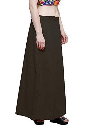 Pure Cotton Readymade Inskirt Saree Petticoat for Women's | Plain Solid Indian Readymade Inskirt Saree | Peticote Innerwear for Women Saree Petticoats
