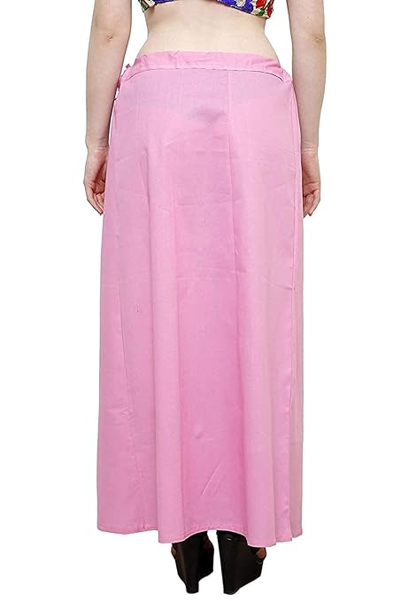 Pure Cotton Readymade Inskirt Saree Petticoat for Women's | Plain Solid Indian Readymade Inskirt Saree | Peticote Innerwear for Women Saree Petticoats