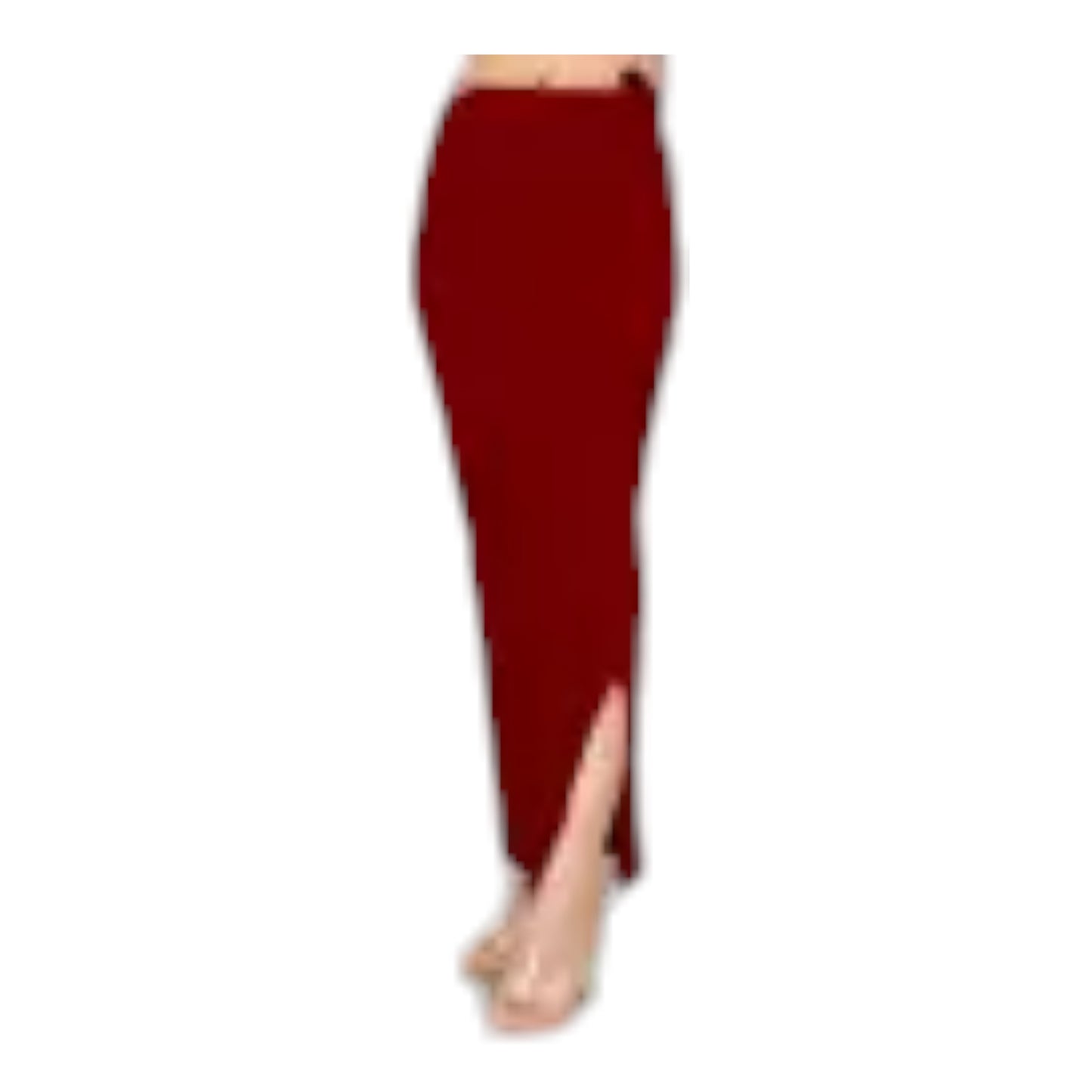 Stretchable Saree Shapewear Petticoat for Women, Cotton Blended,Petticoat,Skirts for Women,Shape Wear Dress for Saree , Spandex Saree Shapewear for Women Petticoat with Side Slit (PACK 1)
