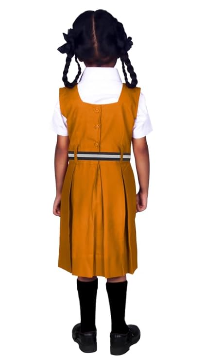 Girls School Uniform Penniform Dress, School Uniform, Readymade Stitched, Regular Fit for Girls