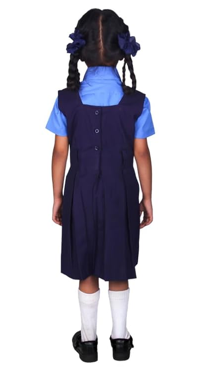 Girls School Uniform Penniform Dress, School Uniform, Readymade Stitched, Regular Fit for Girls