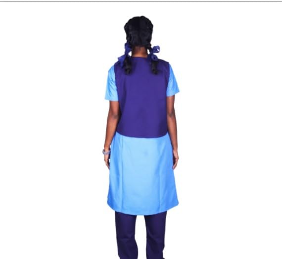 School Uniform - OverCoat For Girls | Solid Uniform Waistcoat for Girls | Coat for Students | Refer to The Size Chart in The Product Image Before Ordering