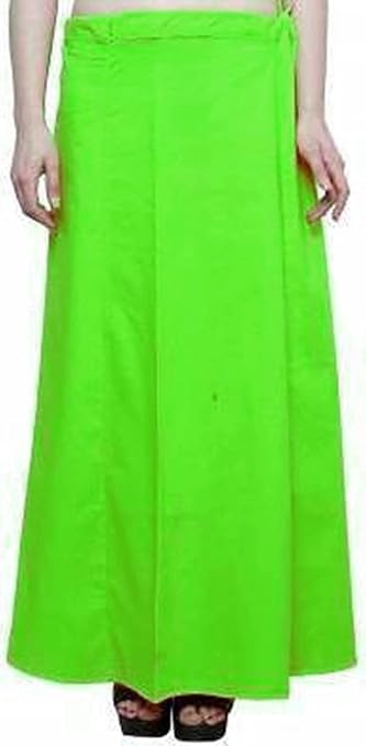 Pure Cotton Readymade Inskirt Saree Petticoat for Women's | Plain Solid Indian Readymade Inskirt Saree | Peticote Innerwear for Women Saree Petticoats