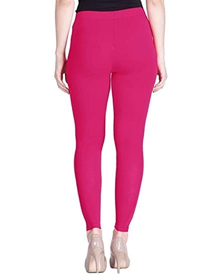 Super Stretchable Ankle Length Leggings for Women | Regular Fit Lycra Leggings for Women's and Girls (PACK 1 )