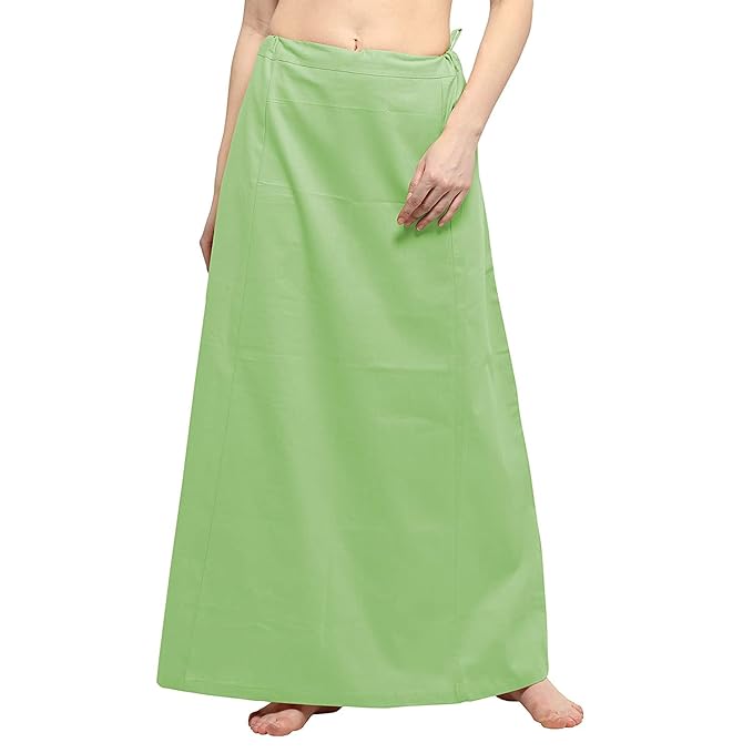 Pure Cotton Readymade Inskirt Saree Petticoat for Women's | Plain Solid Indian Readymade Inskirt Saree | Peticote Innerwear for Women Saree Petticoats