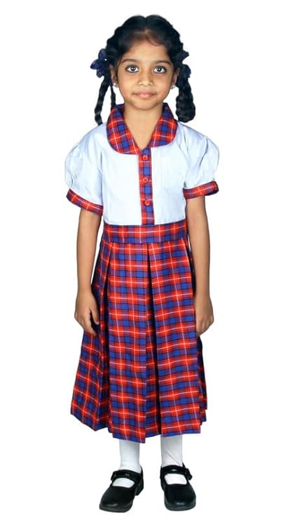 Girls School Uniform Penniform Dress, School Uniform, Readymade Stitched, Regular Fit for Girls