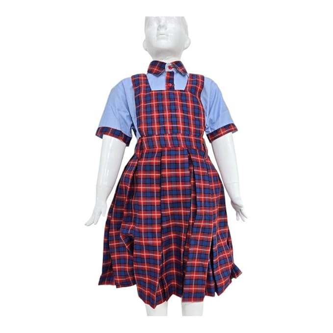 Girls School Uniform Penniform Dress, School Uniform, Readymade Stitched, Regular Fit for Girls