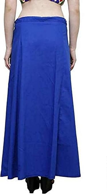 Pure Cotton Readymade Inskirt Saree Petticoat for Women's | Plain Solid Indian Readymade Inskirt Saree | Peticote Innerwear for Women Saree Petticoats