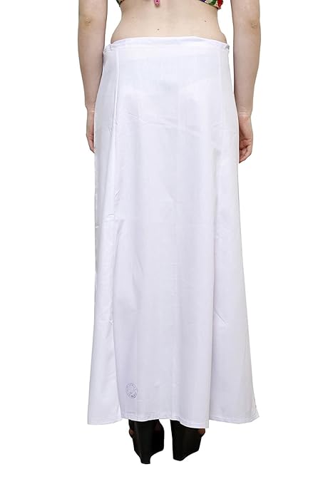 Pure Cotton Readymade Inskirt Saree Petticoat for Women's | Plain Solid Indian Readymade Inskirt Saree | Peticote Innerwear for Women Saree Petticoats