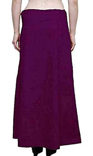 Pure Cotton Readymade Inskirt Saree Petticoat for Women's | Plain Solid Indian Readymade Inskirt Saree | Peticote Innerwear for Women Saree Petticoats