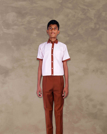 School Uniform - Pant for Boys, Cotton Shorts, Elastic Waist Half Pants, Regular Fit Sports Shorts