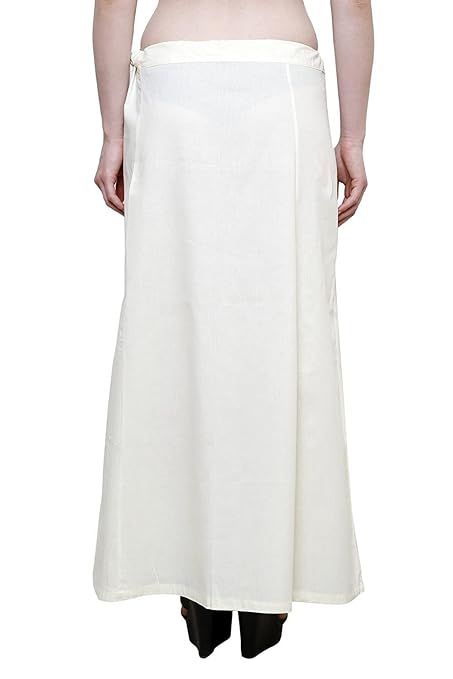 Pure Cotton Readymade Inskirt Saree Petticoat for Women's | Plain Solid Indian Readymade Inskirt Saree | Peticote Innerwear for Women Saree Petticoats