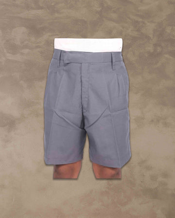 Kendriya Vidyalaya School Uniform half pant for boys grey