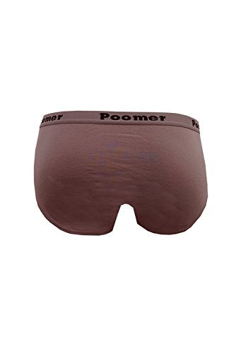 Poomer Men's Cotton Brief (Pack of 5) (POOMER-FRANCO-OE- Multicolor, )