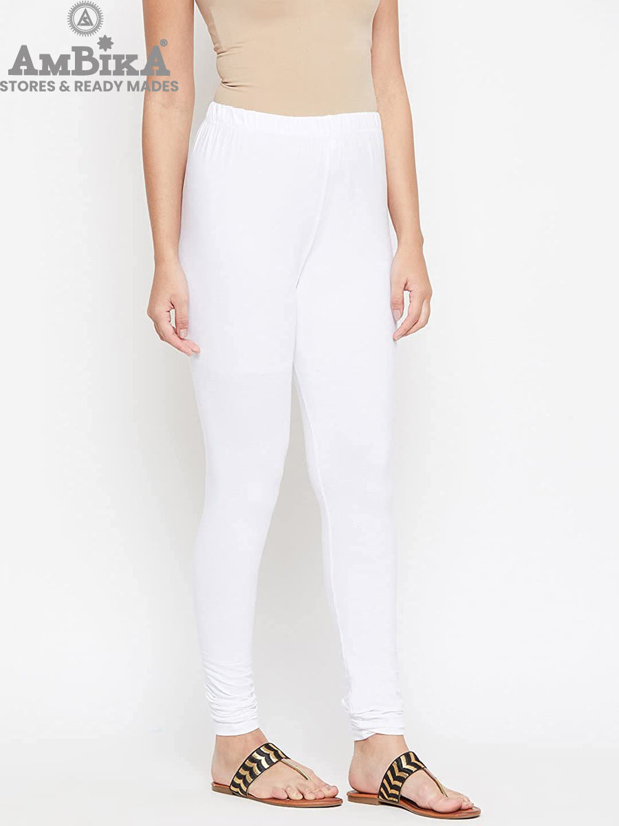 Cotton Leggings for Woman Combo Free Size - Pack of 2