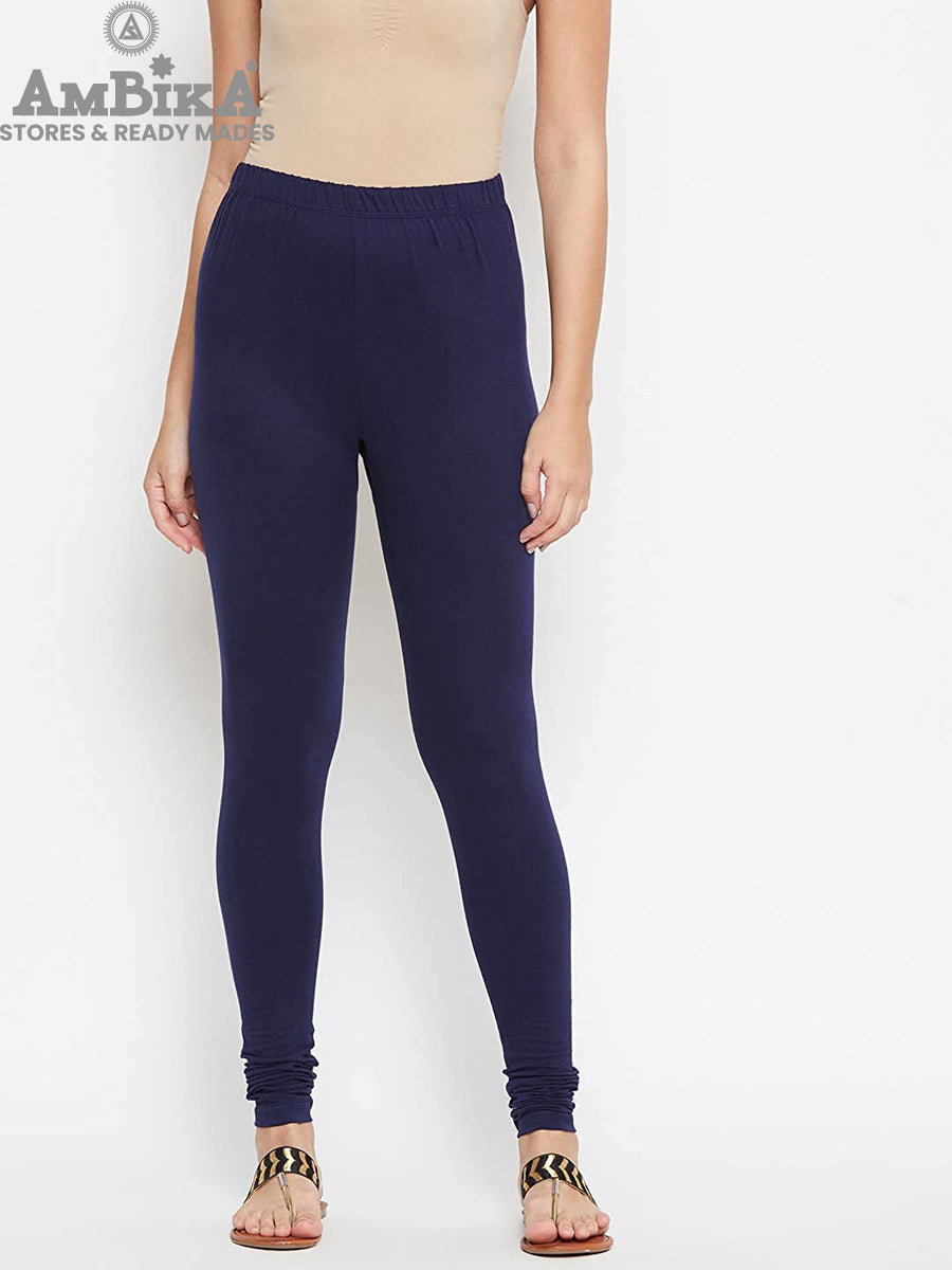 Cotton Leggings for Woman Combo Free Size - Pack of 2