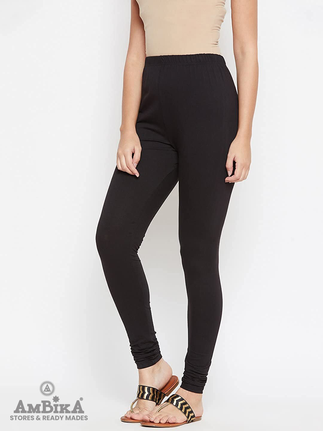 Cotton Leggings for Woman Combo Free Size - Pack of 2