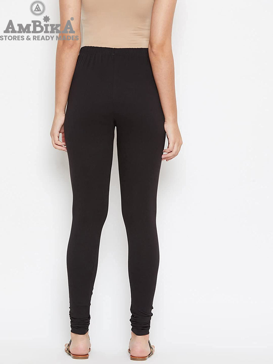 Cotton Leggings for Woman Combo Free Size - Pack of 2