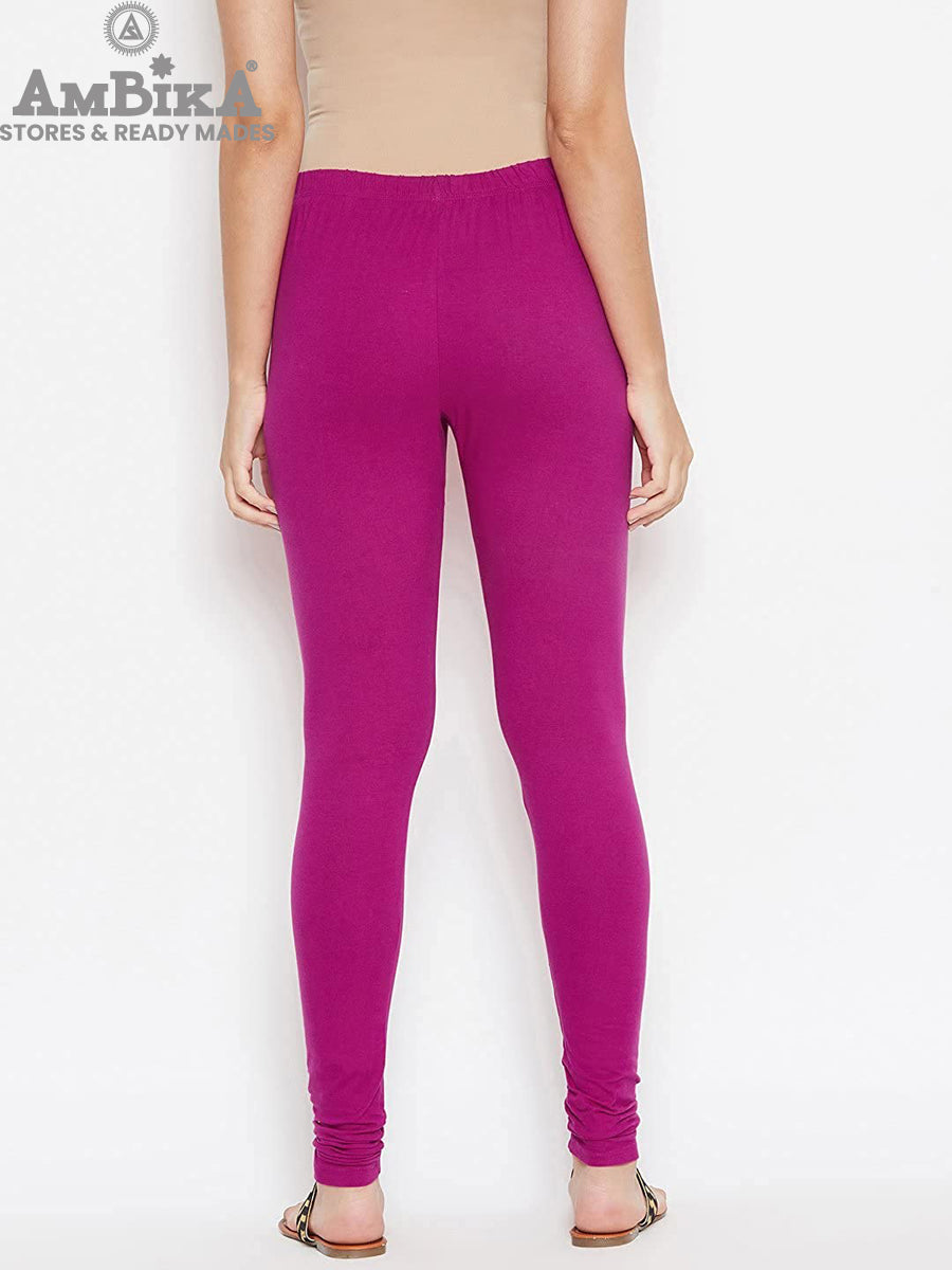 Cotton Leggings for Woman Combo Free Size - Pack of 2