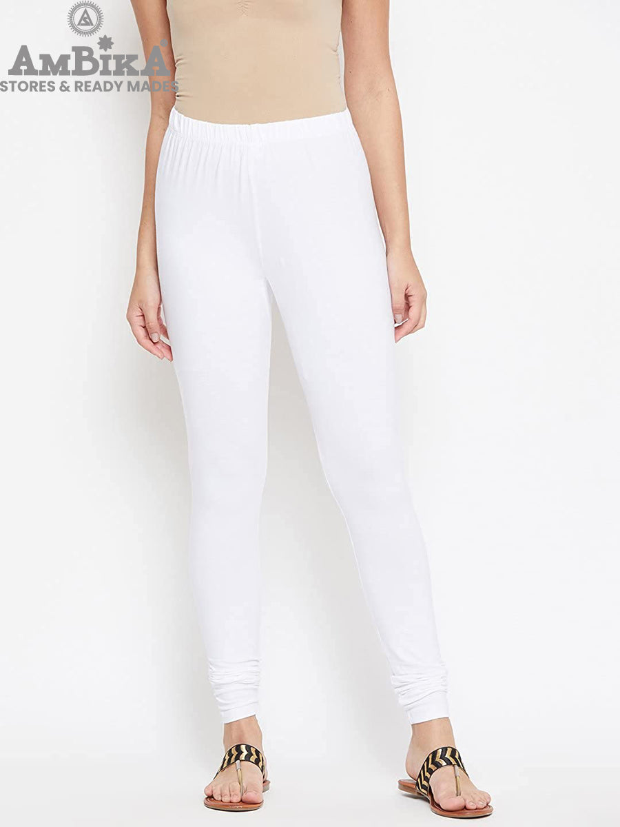 Cotton Leggings for Woman Combo Free Size - Pack of 2