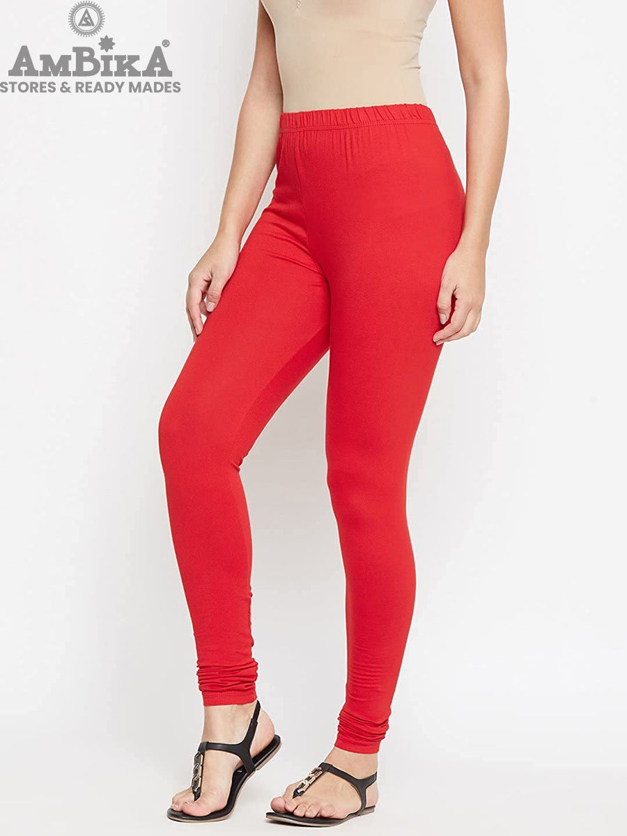 Cotton Leggings for Woman Combo Free Size - Pack of 2