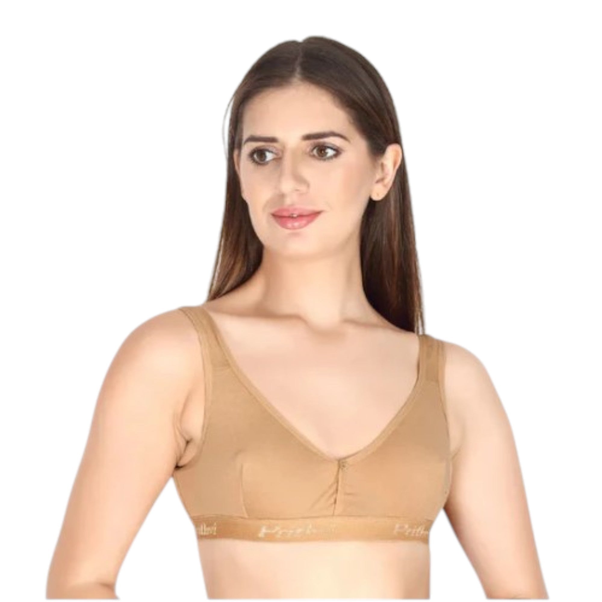 Prithvi Acty  Bra, Seamed Cup, Full Coverage, Non-Padded,Wire Free (Random Colours)