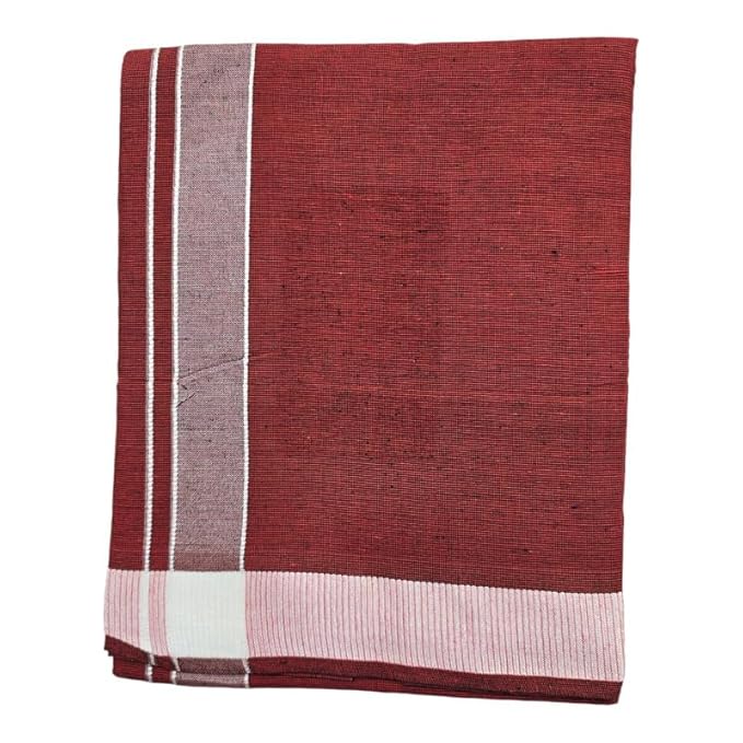 Multicolor Kerala style (Mundus) Dhotis for Men Combo Light Grey (Free Size Assorted) Lungi Veshti (Kaili) | Men's Dhoti for Puja, Festivals, Religious