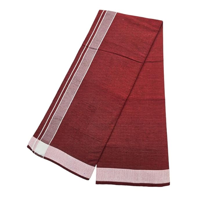 Multicolor Kerala style (Mundus) Dhotis for Men Combo Light Grey (Free Size Assorted) Lungi Veshti (Kaili) | Men's Dhoti for Puja, Festivals, Religious
