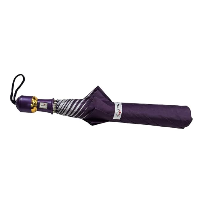 2 Fold 25 Inch Umbrella for Men & Women | Wind & RainProof Umbrella | Compact Travel Umbrella for Women | Umbrella for Sun Protection, Home Use