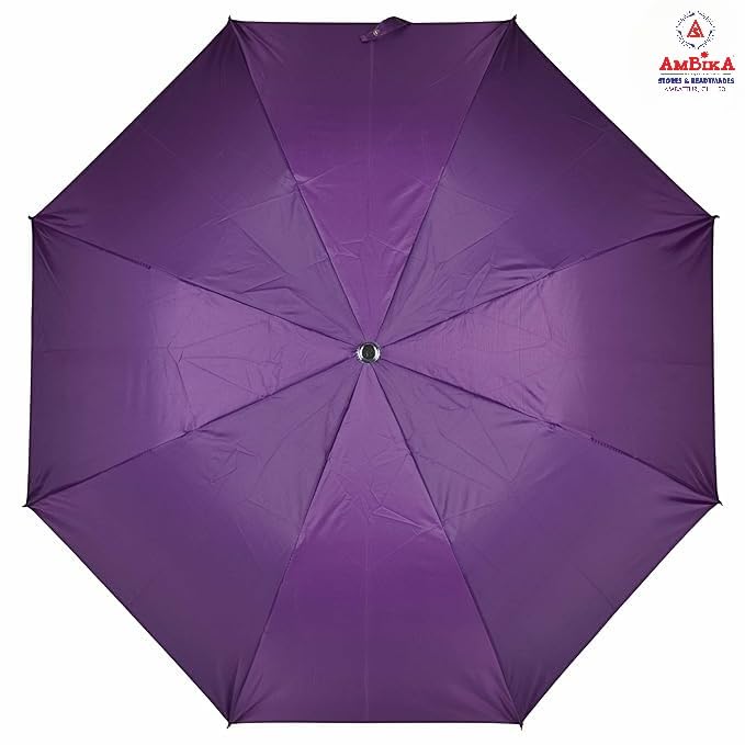 2 Fold 25 Inch Umbrella for Men & Women | Wind & RainProof Umbrella | Compact Travel Umbrella for Women | Umbrella for Sun Protection, Home Use