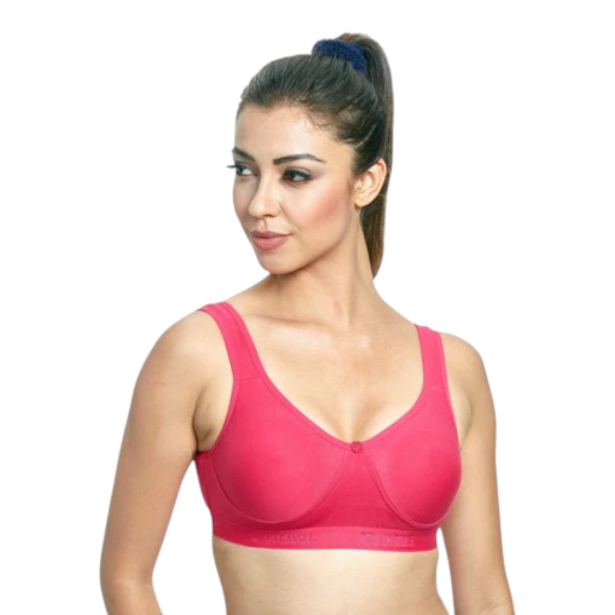 Prithvi Women T-Shirt Bra Non Wired Seamless Pushup - Seamless Cup, Full Coverage, Soft Cup for T-Shirt, Dress (Random Colours)