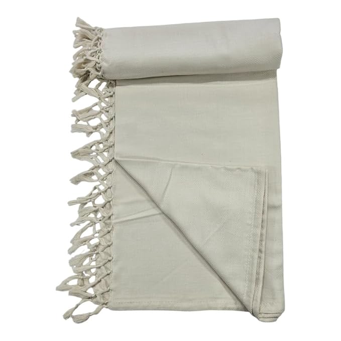 Bath Towels for Men | (30 X 65 CM, Large Size) Plush & Solid Pattern Towels  Bath Premium Plain Cotton Towels | Light Weight Turkish Style Str