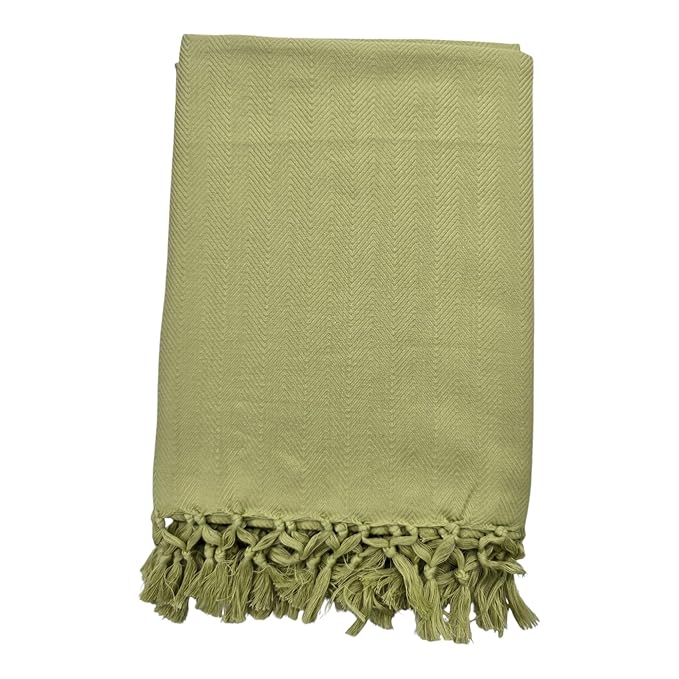 Bath Premium Plain Cotton Towels | Light Weight Turkish Style Stripe Bath Towels for Men | (30 X 65 CM, Large Size) Plush & Solid Pattern Towels