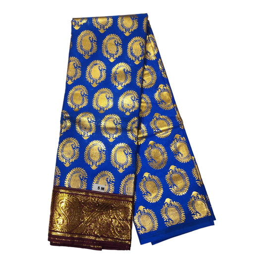 Swamy Printed Pudavai, Temple Sarees, Temple Sarees, Amman Pudavai, Amman Saree, 5.0 Meters