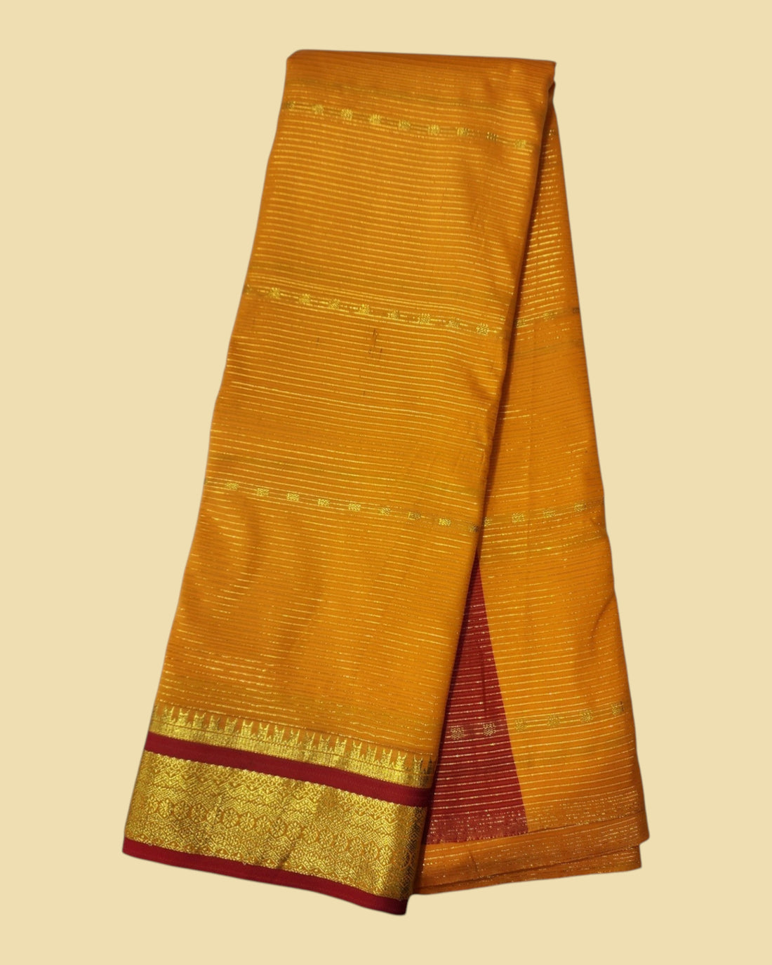 Om Skathi Amman Saree 6 Yards Cut Butta Pattu Devi Dress/Deity Dress Saree Contrast Border,Women Swamy Saree