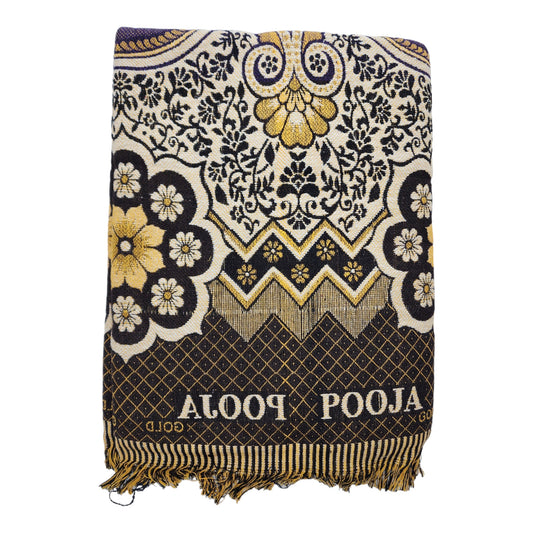 Cotton 300 TC SOLAPUR CHADDAR Blanket King Size (72" X 100"_ Multicolor) 3pcs