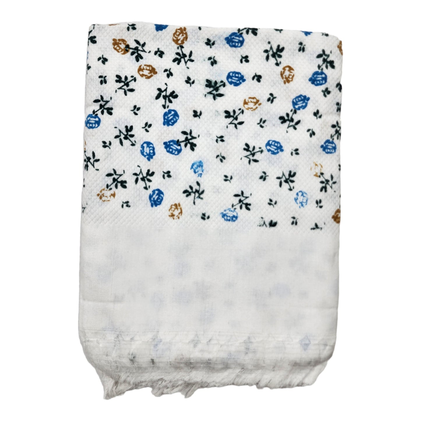 White Cotton Bath Towels Light Weight, Fast Absorbing, Pure Cotton Kerala Jari Thorthu/Bath Towel/Gamcha Large Size, Combo Set Pack of 2 Pieces(Hot Washable) 75 X 150cm (30X60 Inches)