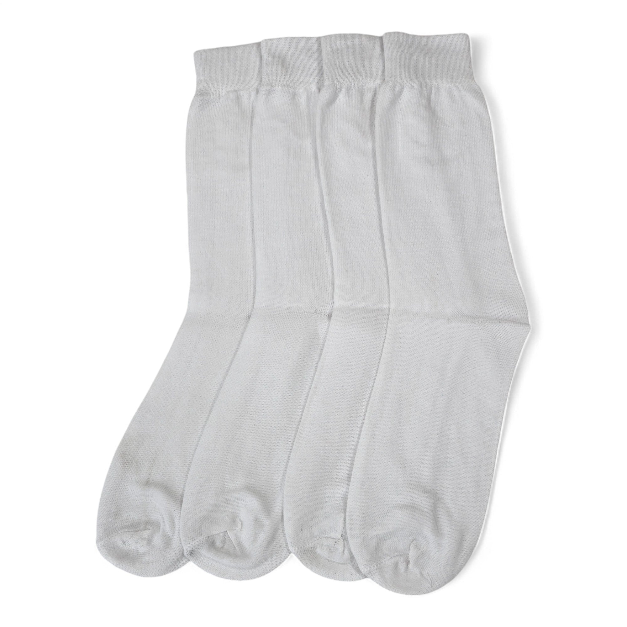 Boys and Girls Full Length Plain Black Plain Organic Combed Cotton School Socks (Pack of 5 Pairs)